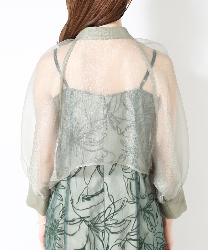 ボウタイボレロSETドレス