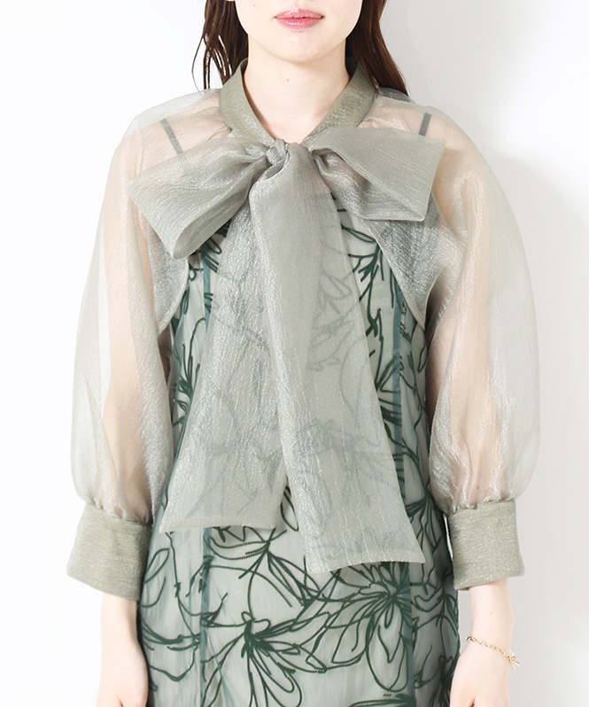 ボウタイボレロSETドレス