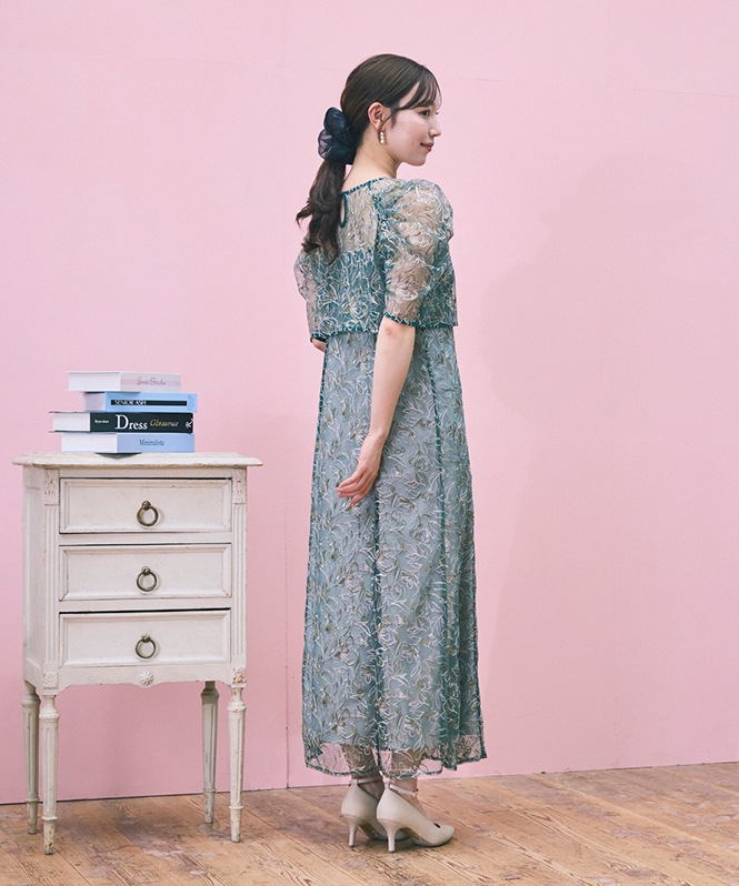 Whole race layered dress | ALL ITEM | ROOM903 online