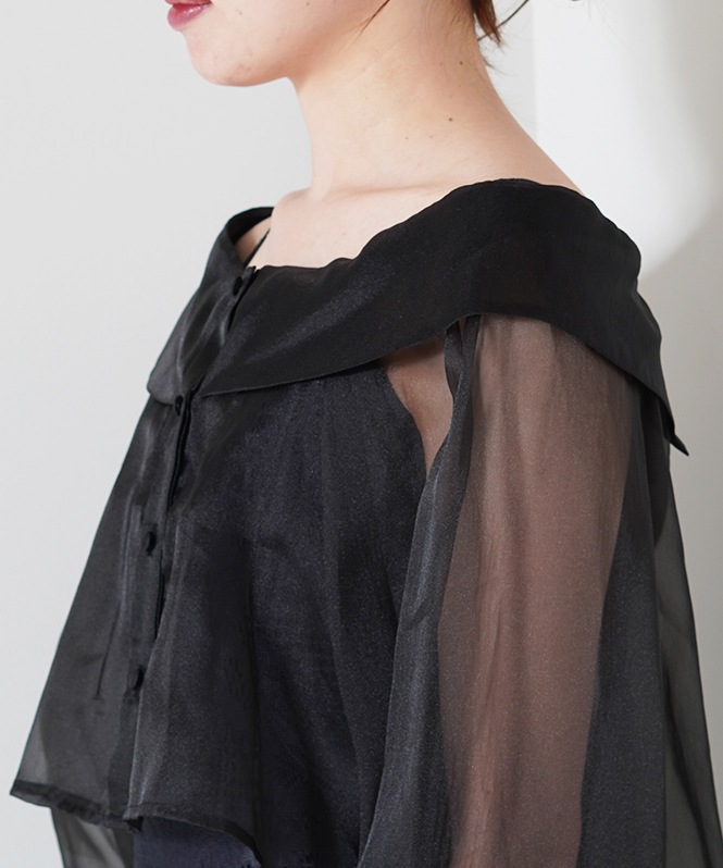 シースルーボレロワンピース