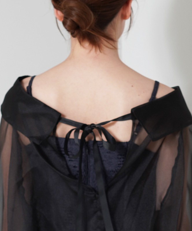 シースルーボレロワンピース