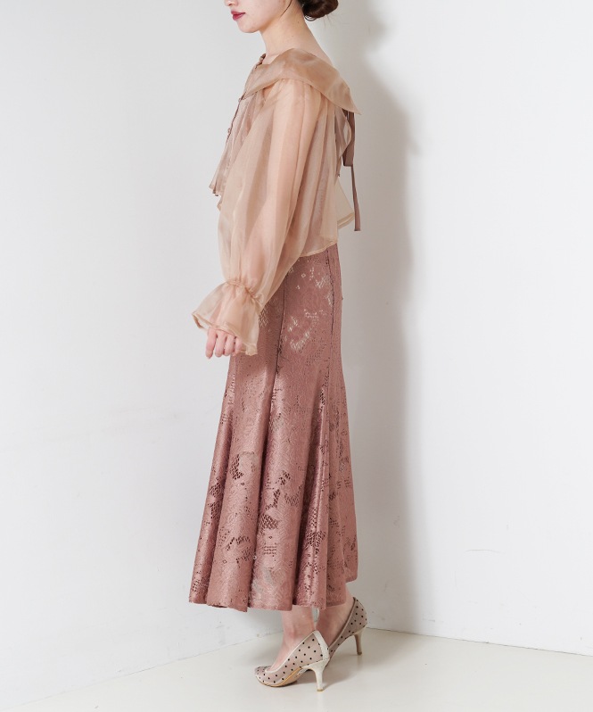 シースルーボレロワンピース