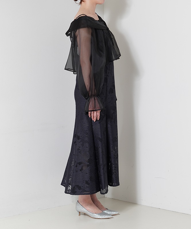 シースルーボレロワンピース