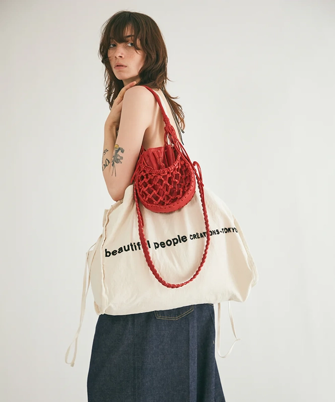 brushed logo holiday lesure bag