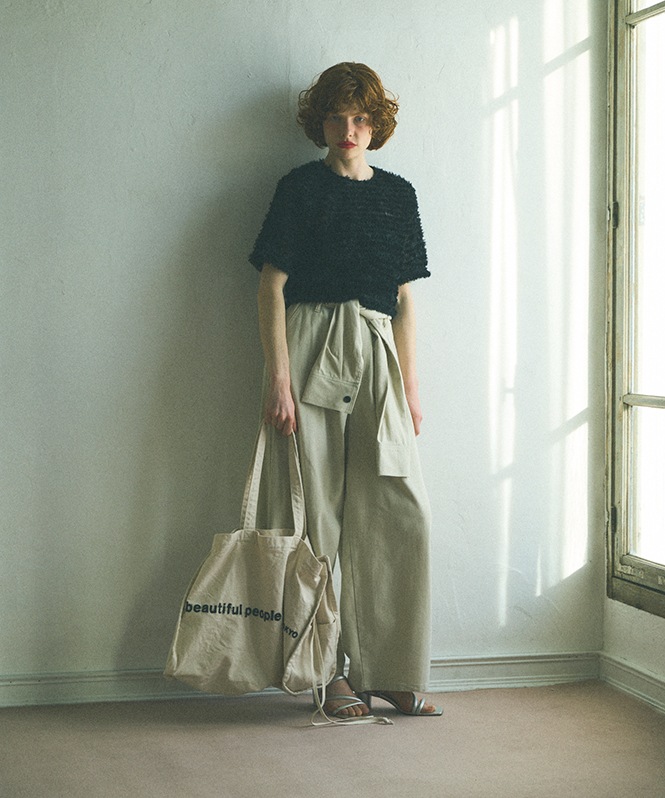 brushed logo holiday lesure bag