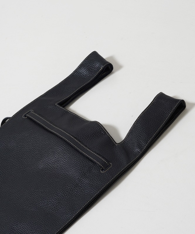 laege market bag in shrink leather