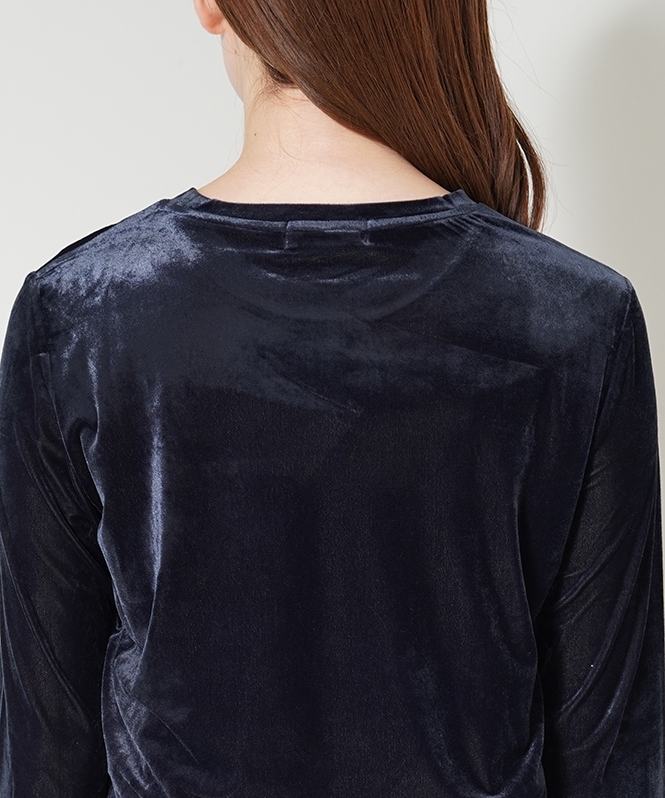 裾ベルスリーブベロアトップス | ALL ITEM | ROOM903 online