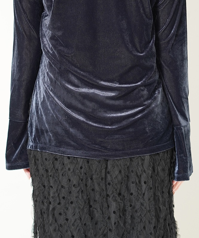 裾ベルスリーブベロアトップス | ALL ITEM | ROOM903 online