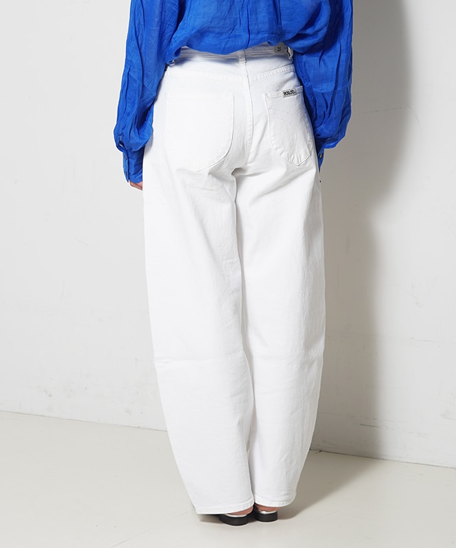 GIGI BARREL VINTAGE WHITE | PANTS,デニムパンツ | ROOM903 online
