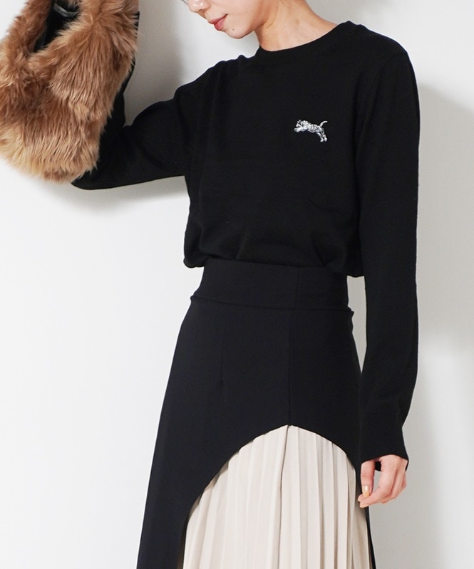 TRANOI. TORA knit pull over