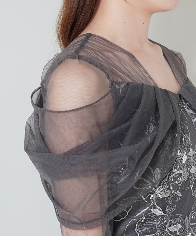 スーツ・フォーマル・ドレス ANDRESD tulle drape spangle dress ANDRESD tulle drape spangle dress | DRESS,DRESS | ROOM903 online