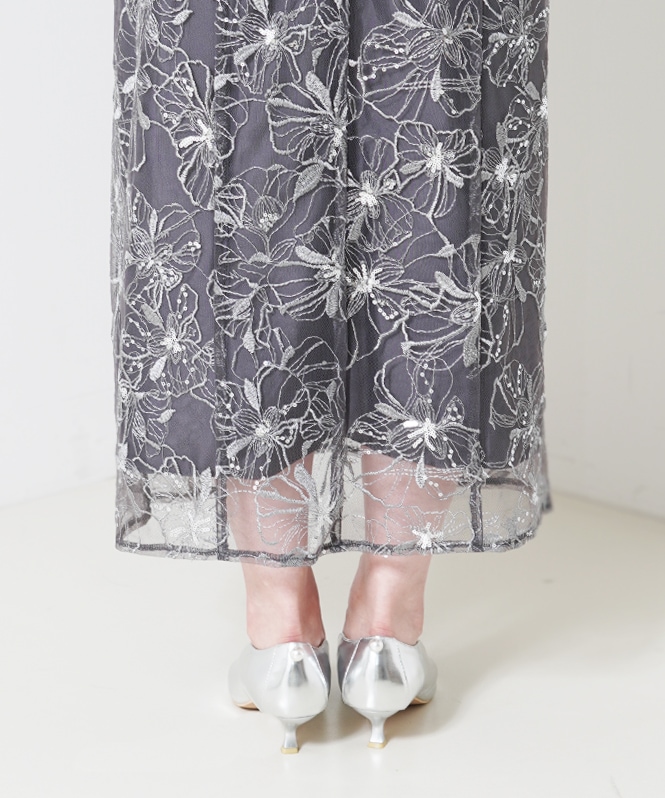 スーツ・フォーマル・ドレス ANDRESD tulle drape spangle dress ANDRESD tulle drape spangle dress | DRESS,DRESS | ROOM903 online