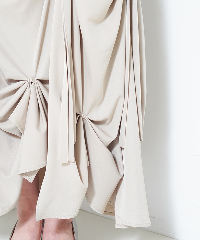 Frourish attached dress