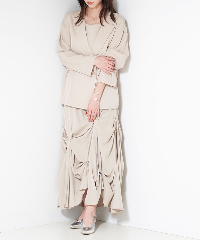 Frourish attached dress