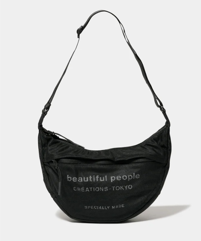 nothing to hide half moon bag