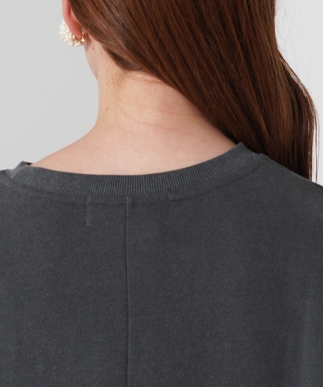 ピグメントドルマンスリーブプルオーバー