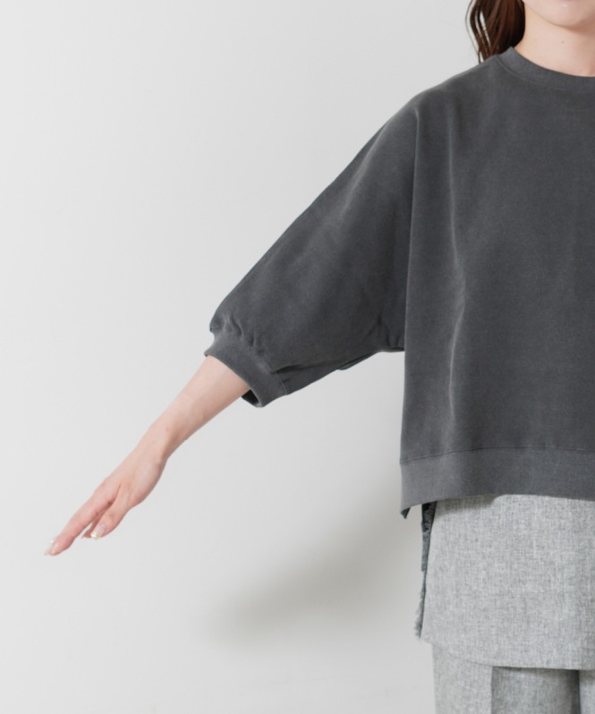 ピグメントドルマンスリーブプルオーバー