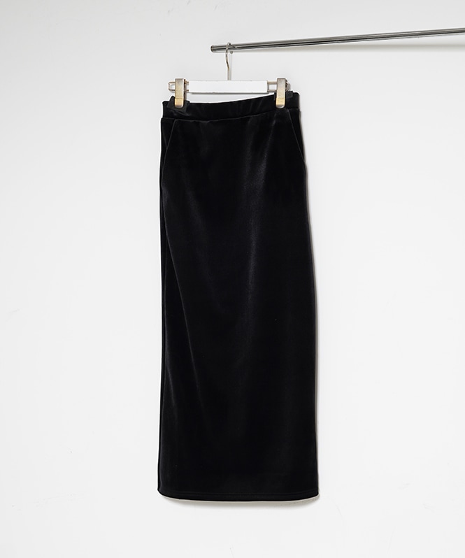 ベロアＩラインスカート