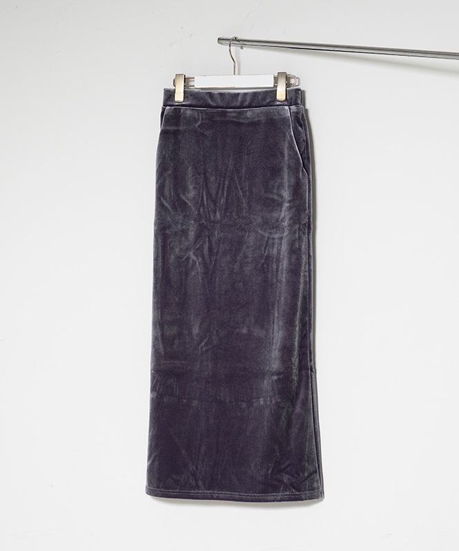 ベロアＩラインスカート