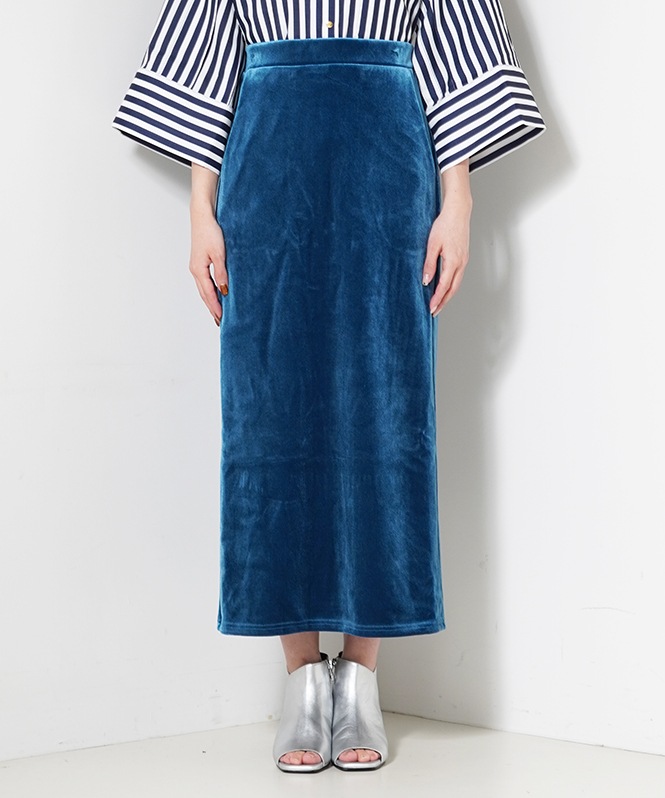 ベロアＩラインスカート