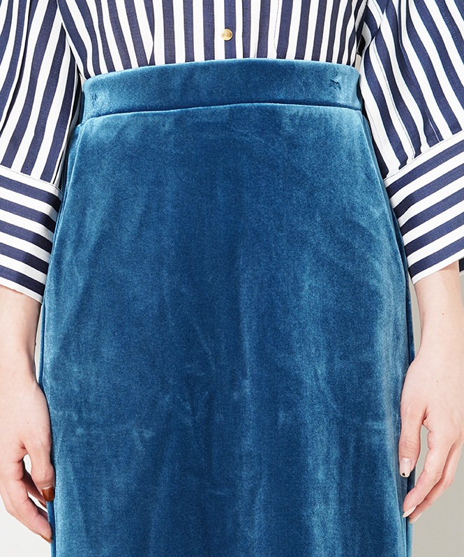 ベロアＩラインスカート