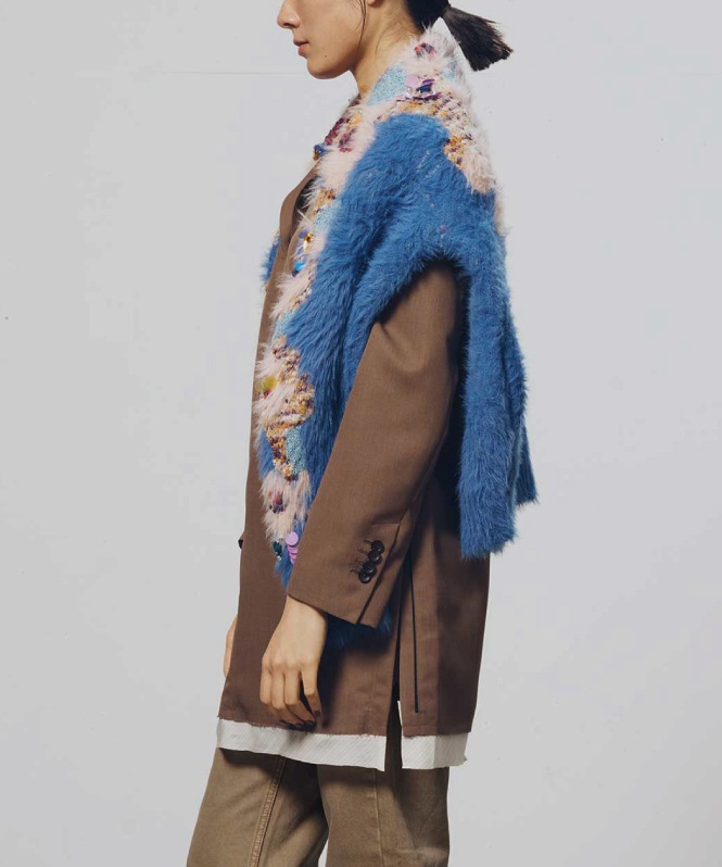 花柄ビジューシャギーカーディガン | ALL ITEM | ROOM903 online