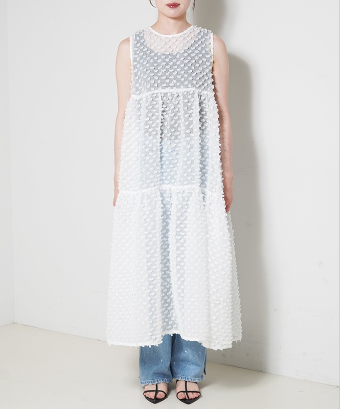 2Way Dot Sheer Dress