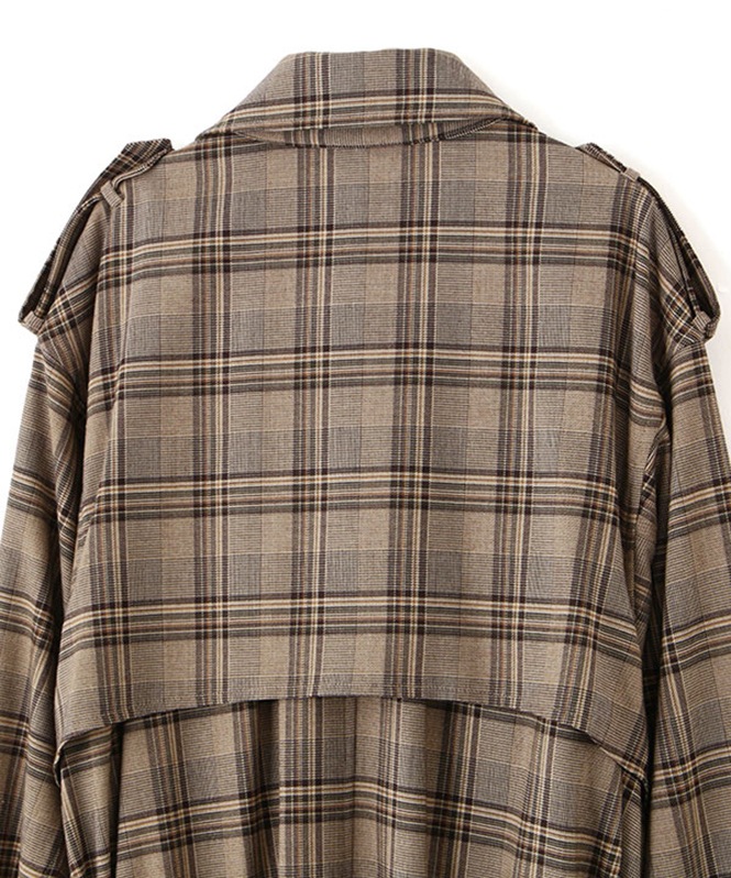 フードストールロングトレンチコート | OUTER,コート | ROOM903 online