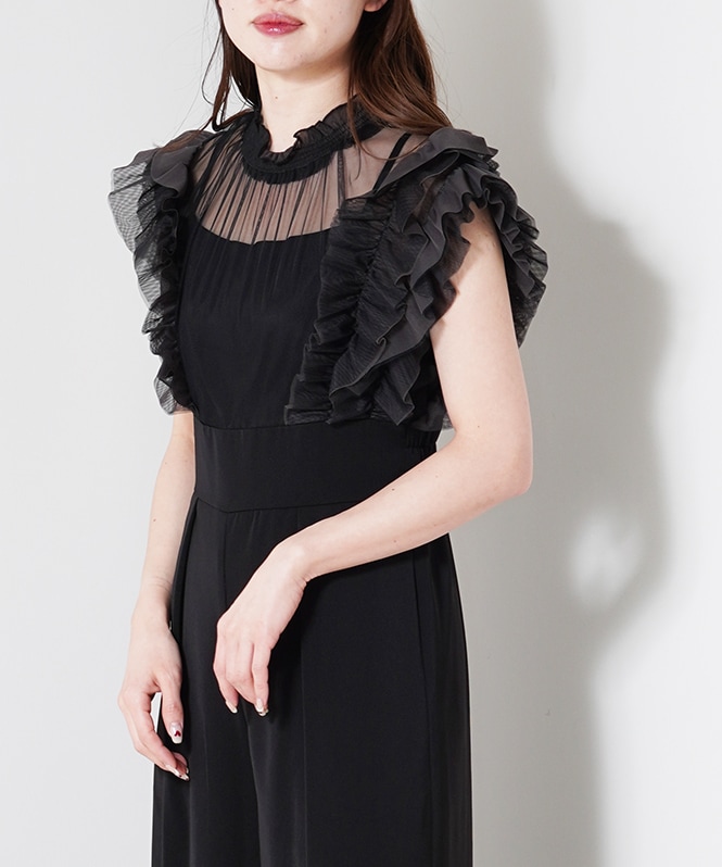 LE'RURE Frilled highwaist wide pants | ALL ITEM | ROOM903 online