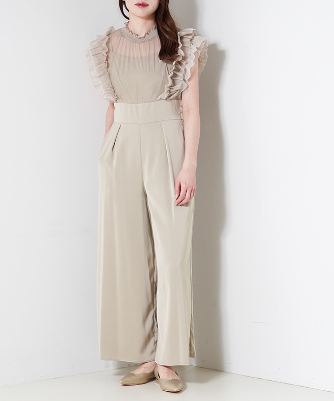 あ様　LE'RURE Frilled highwaist wide pants LE'RURE Frilled highwaist wide pants | ALL ITEM | ROOM903 online