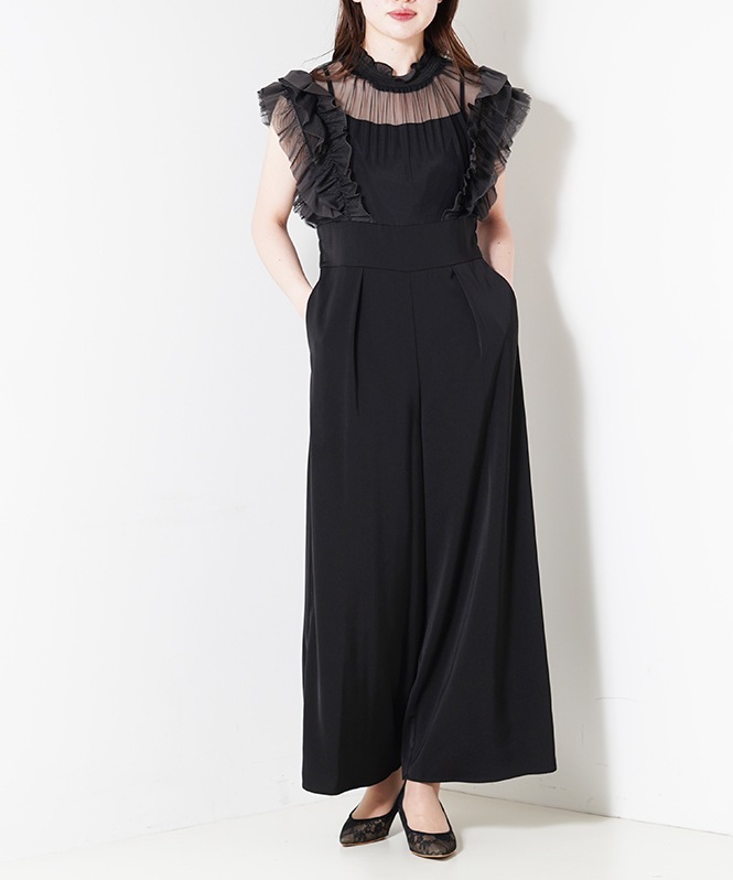 lerure 　結婚式ドレス　highwaist wide pants LE'RURE Frilled highwaist wide pants | ALL ITEM | ROOM903 online