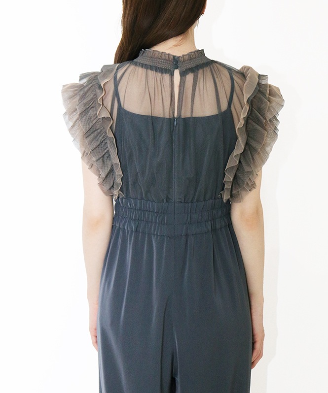 リルアー　Frilled highwaist wide pants LE'RURE Frilled highwaist wide pants | ALL ITEM | ROOM903 online