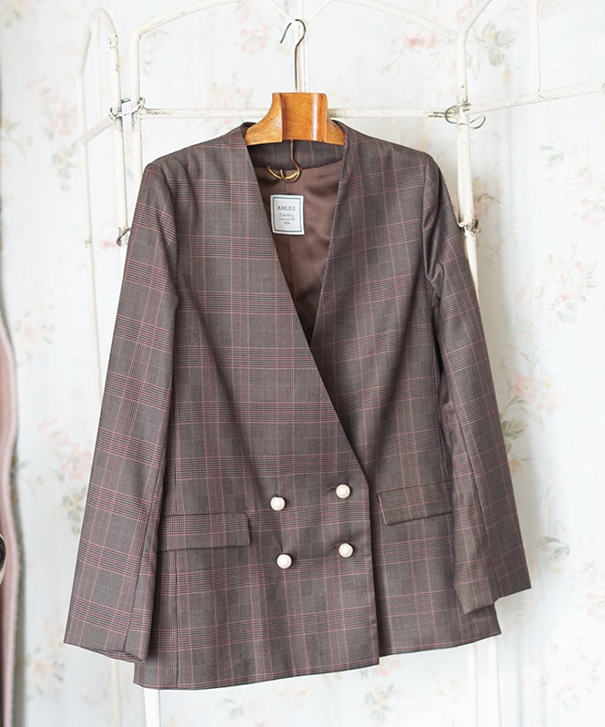 パールボタンジャケット
