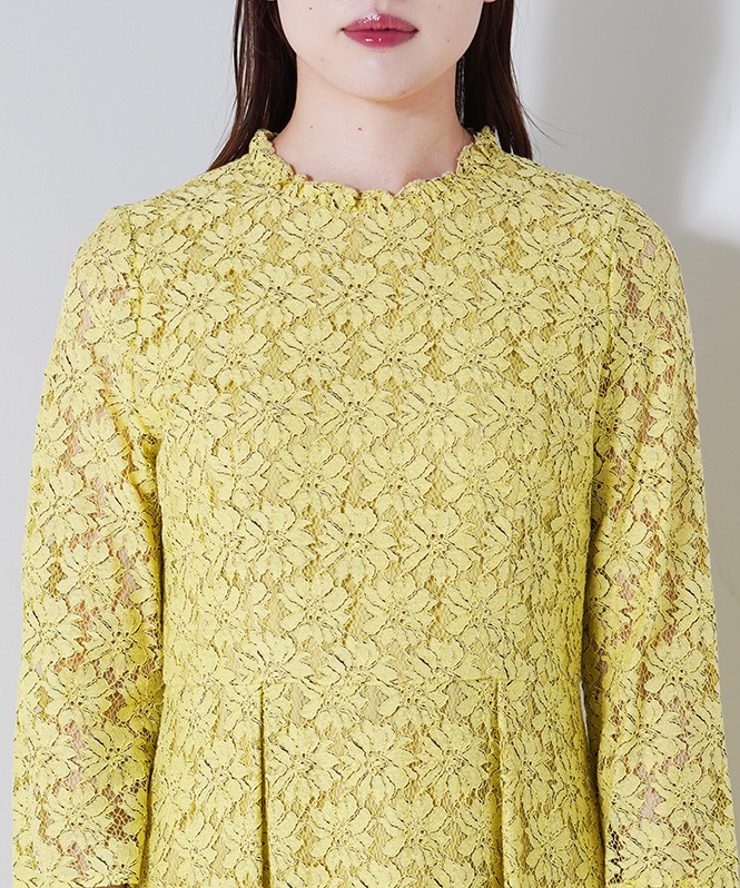 総レースドレス