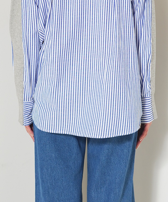 ニットドッキングVネックカーディガン