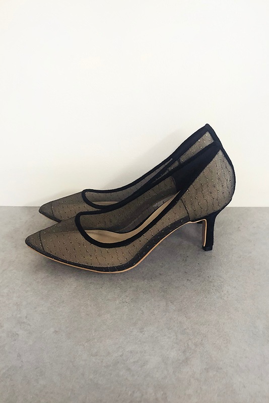 シアーラメパンプス