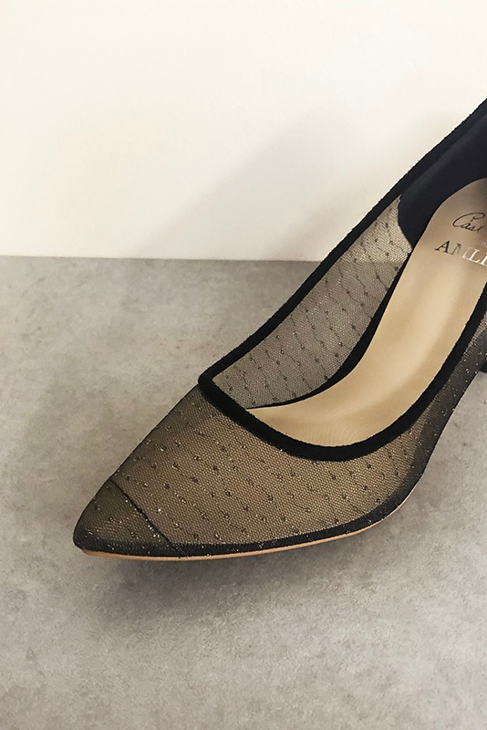 セベージュ パンプス C'ast Vague for AMLILE シアーラメパンプス | SHOES,パンプス