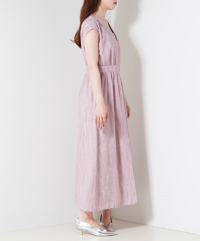 ジャガードジレドレス