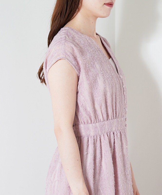 ジャガードジレドレス