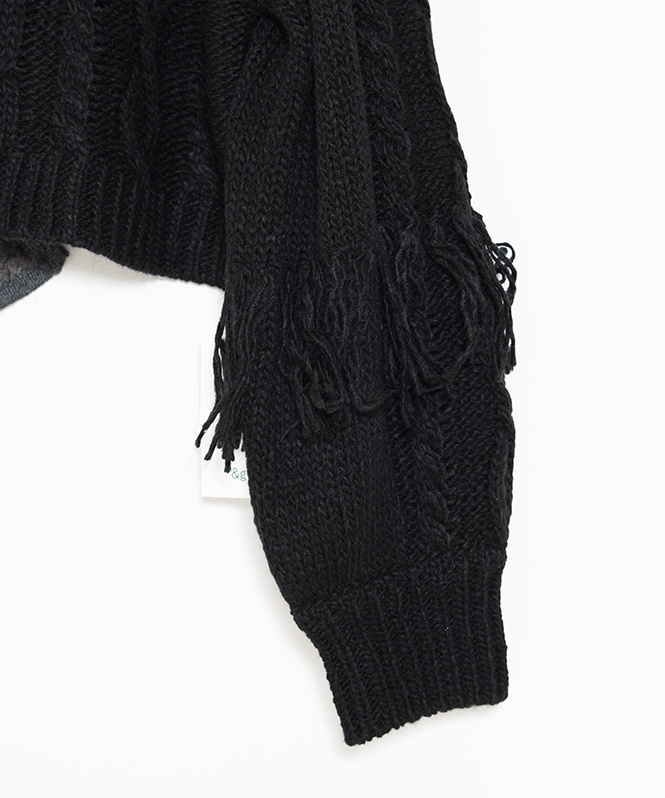 編地MIXフリンジニット | ALL ITEM | ROOM903 online