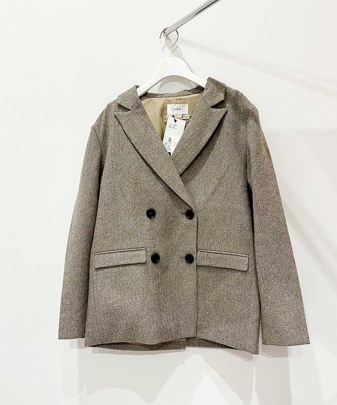 ヘリンボーンor無地 Wool Tailored JK | OUTER,コート | ROOM903 online