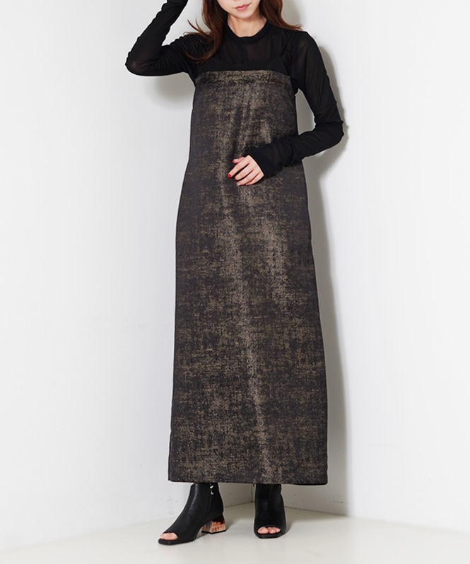 Layered look jacquard dress | DRESS,DRESS | ROOM903 online