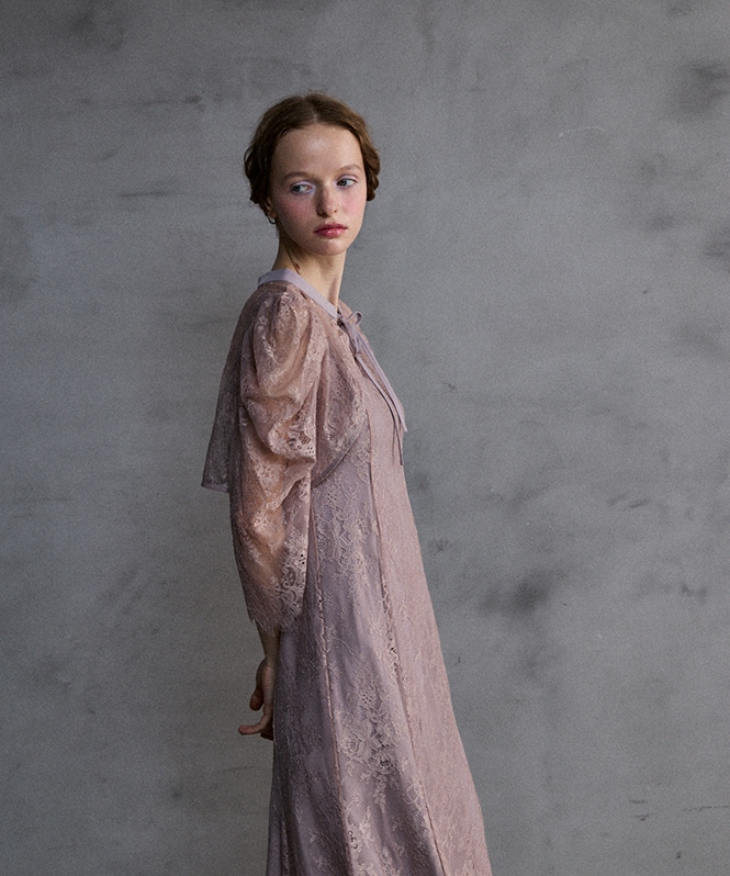 ★新品★ VALERIANE レースボレロワンピース　ブラウン　M VALERIANE レースボレロワンピース | DRESS,DRESS | ROOM903 online
