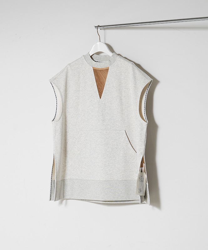 SALTPLUS JAPAN LUXURY JERSEY Lined V-Design TOP