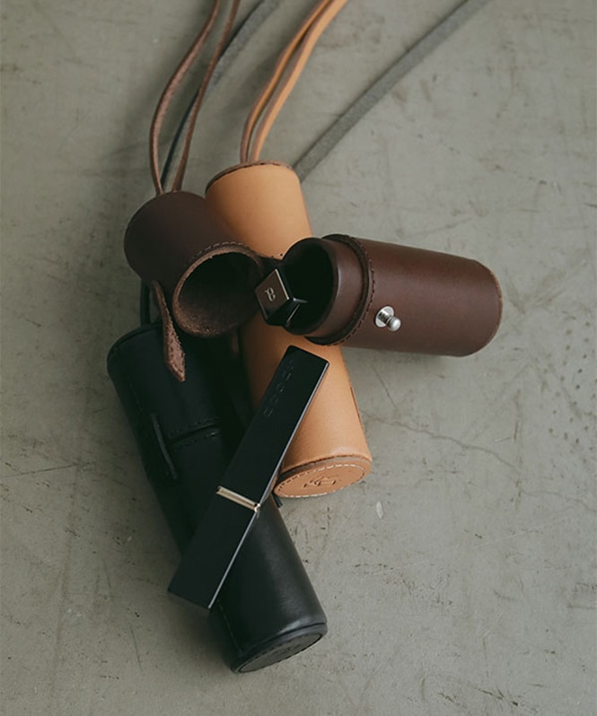 【新品未使用】ETRE TOKYO タンドレザーリップケース ブラウン タンドレザーリップケース | ALL ITEM | ROOM903 online