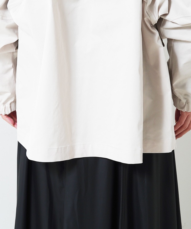 ハイネックWジップアウター