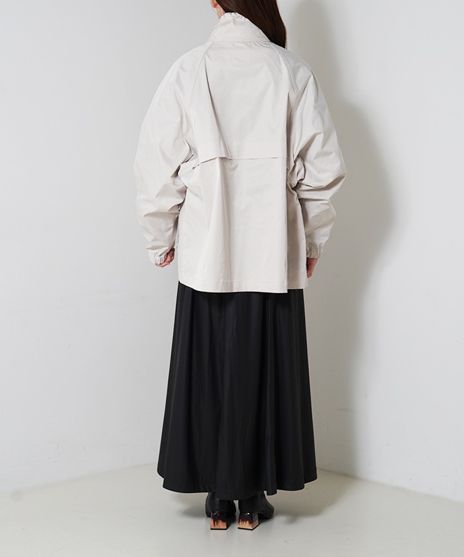 ハイネックWジップアウター