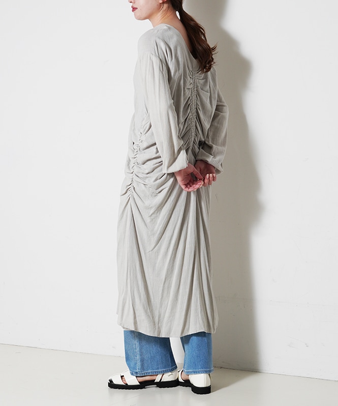 バイオリネンギャザーワンピース | ALL ITEMS | ROOM903 online