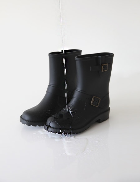 ソイミドルバックルレインブーツ