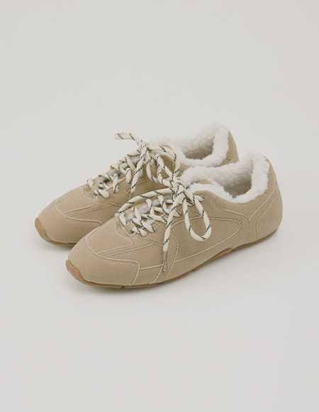 シルエット裏起毛スニーカー